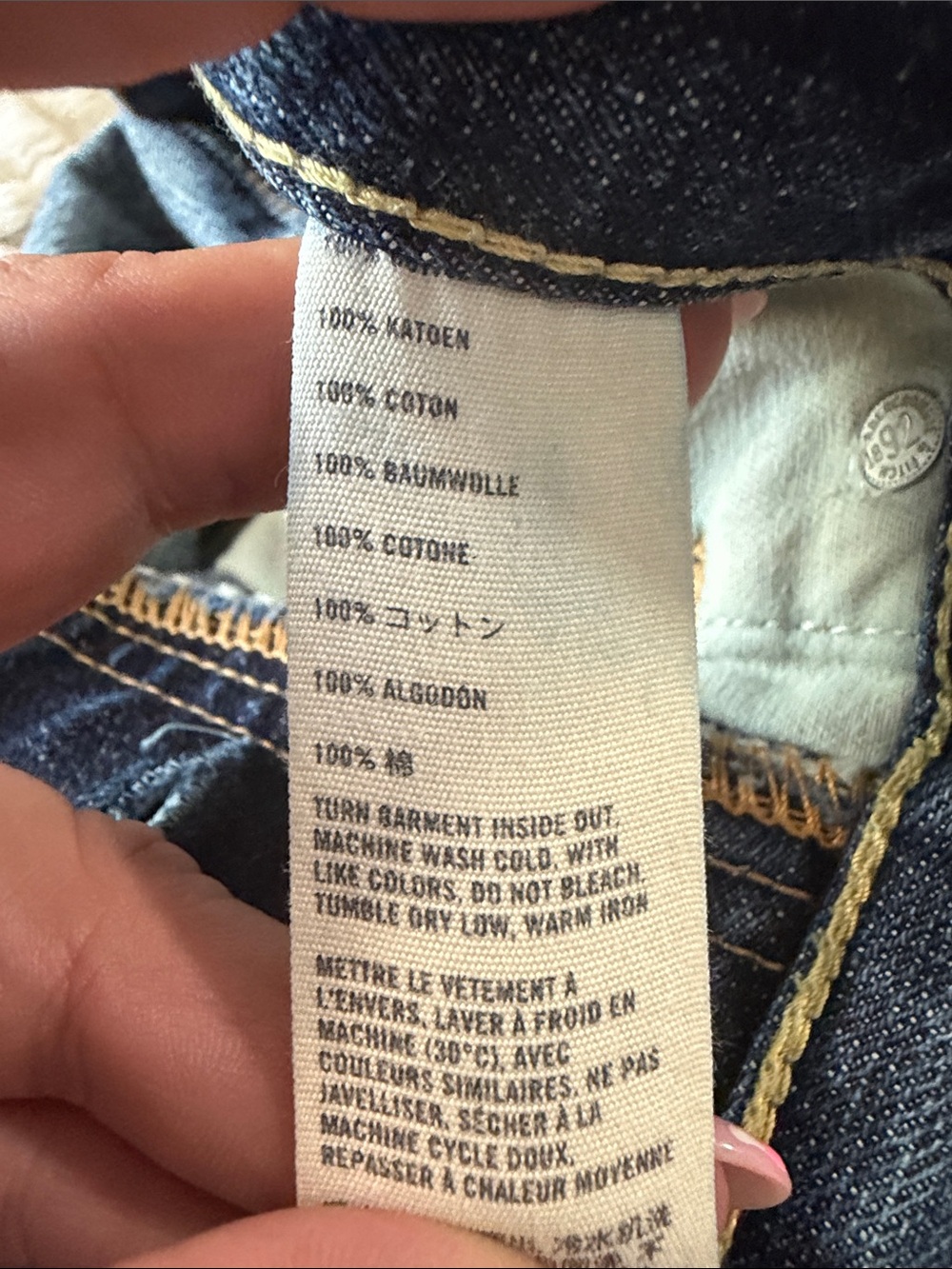 Abercrombie & Fitch Dark Wash Vintage Style Horton Classic Straight Denim Jeans - Picture 11 of 11